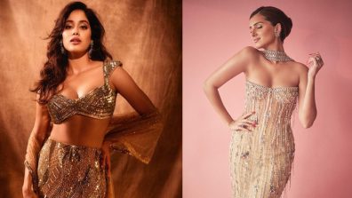 Sequin Saga! Janvhi Kapoor and Tara Sutaria turn heads in embellished outfits [Photos]