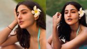 Sexy Photos! Sara Ali Khan goes all glam in blue bikini set