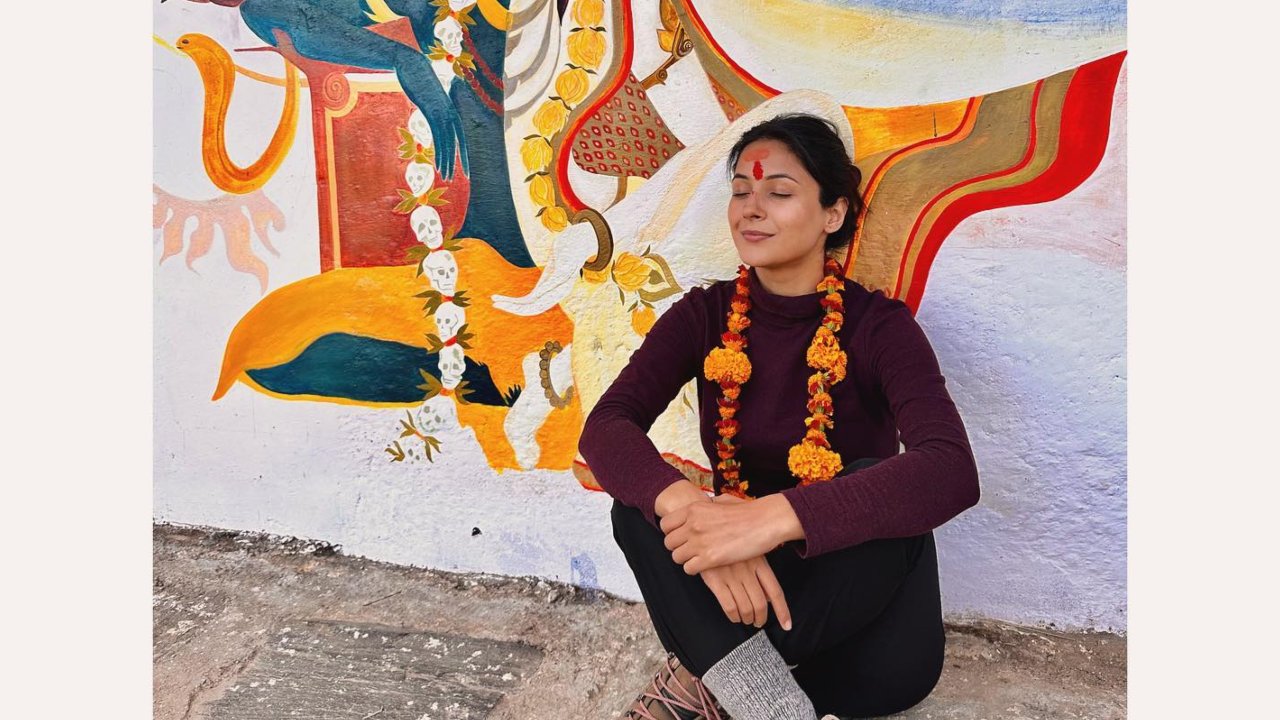 Shehnaaz Gil's Meditation Pose From Her Travel Escapade Catches Attention; Take A Look 870099