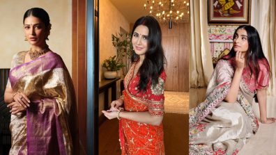 Shruti Haasan, Katrina Kaif and Sonam Kapoor Radiate Elegance In Sarees