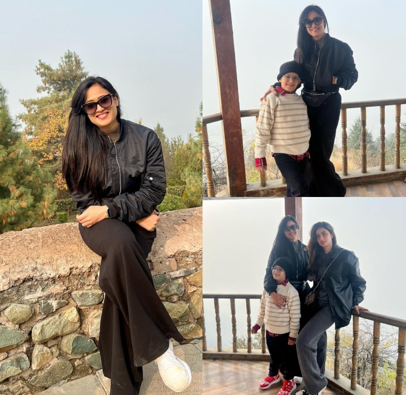 Shweta Tiwari Puts Up Pics Of Daughter Palak Tiwari And Son Reyansh Kohli From Their Vacay; Calls Them 'Me And Mine' 869911