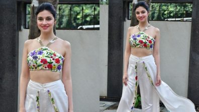 Slay, Queen! Divya Khosla Kumar stuns in ivory embroidered flutter pant set