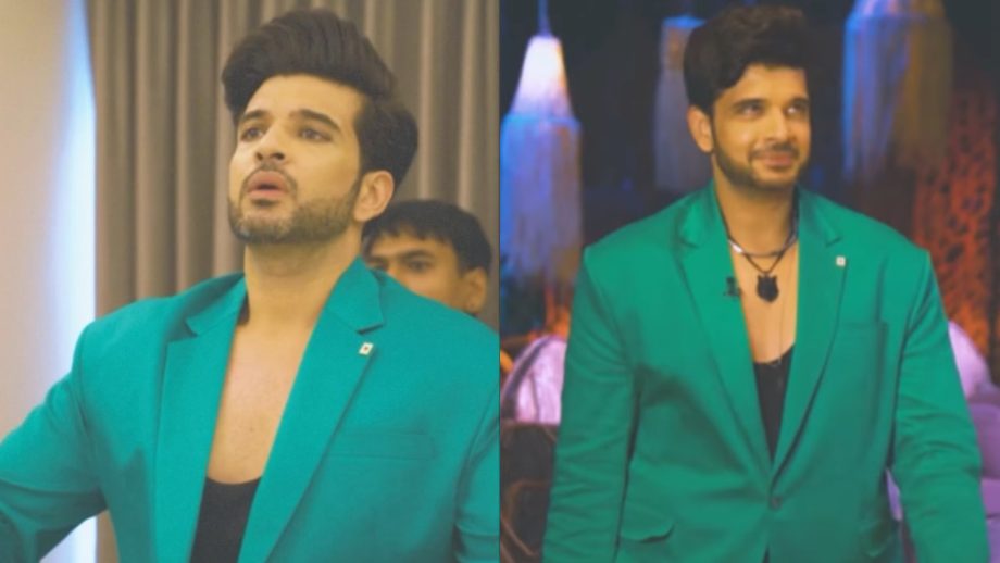 Sneak Peek Into Karan Kundrra's Swanky Avatar In Green Pantsuit 867107