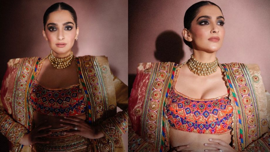 Sonam Kapoor Redefines Regality In Golden Lehenga, Sneak Peek 866150