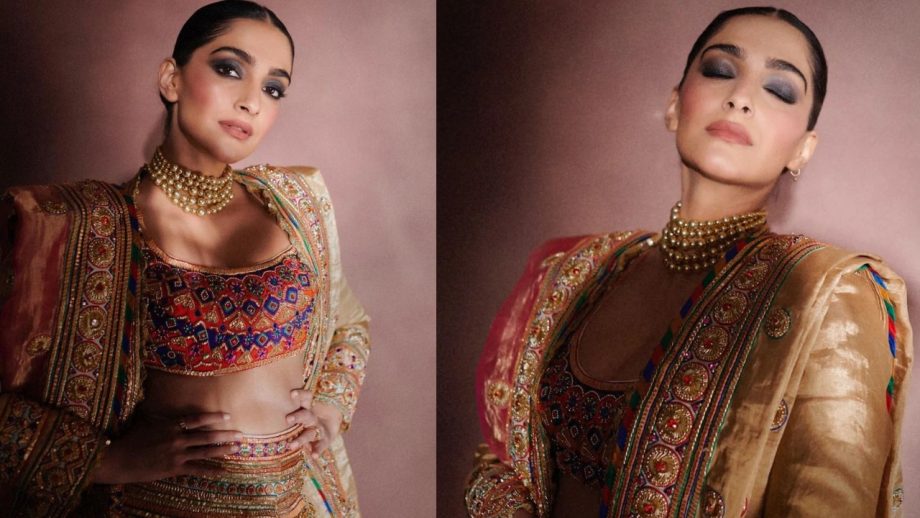 Sonam Kapoor Redefines Regality In Golden Lehenga, Sneak Peek 866151