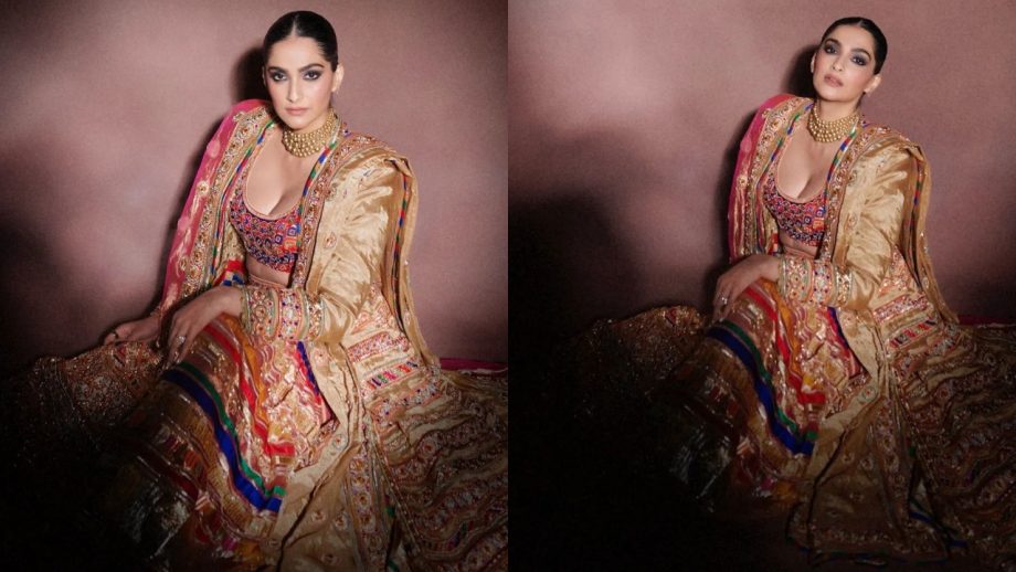 Sonam Kapoor Redefines Regality In Golden Lehenga, Sneak Peek 866152