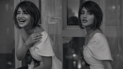 Sreeleela Goes Candid Posing In Monochromatic Set, Check Out 