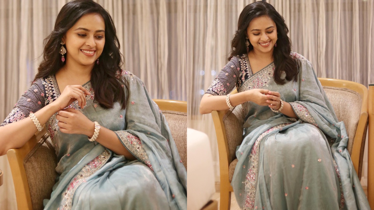 Sri Divya keeps it classic in embroidered blue saree for ‘Raid’ pre-release event [Photos] 867213