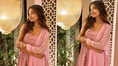 Star in pink! Anushka Sen dolls up in printed sharara set