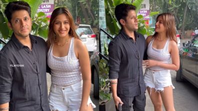 Surbhi Chandna spotted with rumoured boyfriend Karan Sharma, watch video