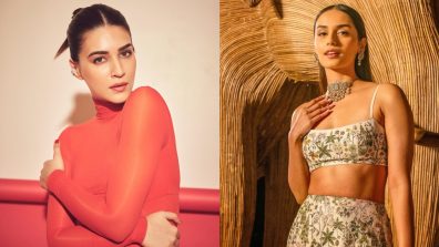 Take the glam fashion code from Kriti Sanon and Manushi Chhillar