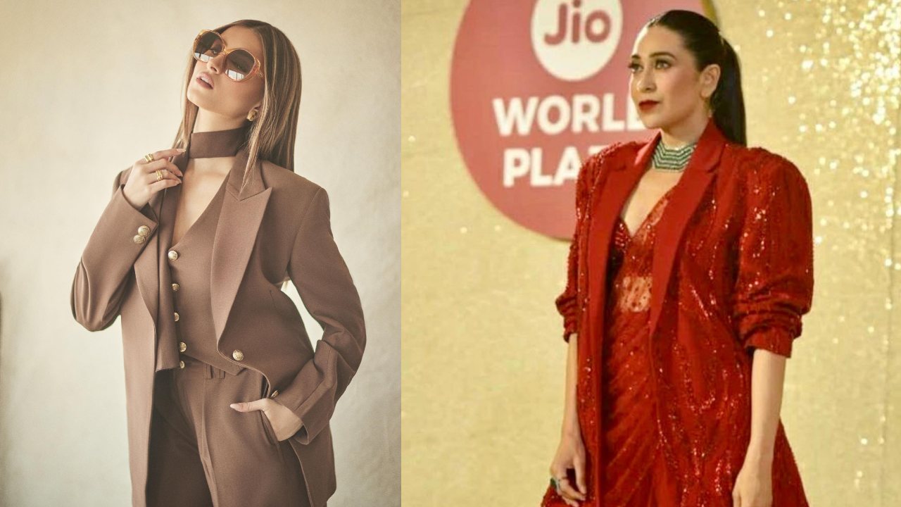 Tara Sutaria And Karisma Kapoor Revive Vintage Blazer Fashion With A Trendy Spin 866416