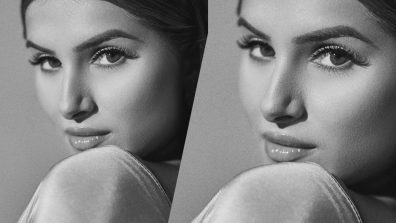 Tara Sutaria Makes Hearts Beat In Black And White Closeup Photo