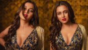Tejasswi Prakash soars high with style in ombre blue lehenga choli worth Rs 99,500