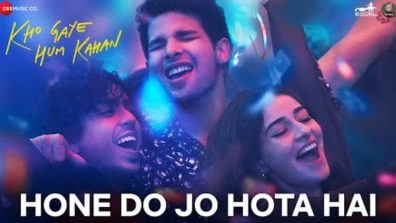 The first look of Excel Entertainment’s Kho Gaye Hum Kahan is here! ‘Hone Do Jo Hota Hai’ is a treat to relish the bond of friendship! Out Now!