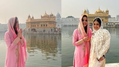 Urfi Javed Covered Head-to-toe In Salwar Suit Seeks Blessings At Golden Temple After Controversy