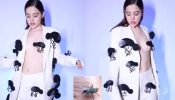 Urfi Javed Takes Inspiration From Sasural Simar Ka, Goes Bold In White Pantsuit Embellished With House Flies