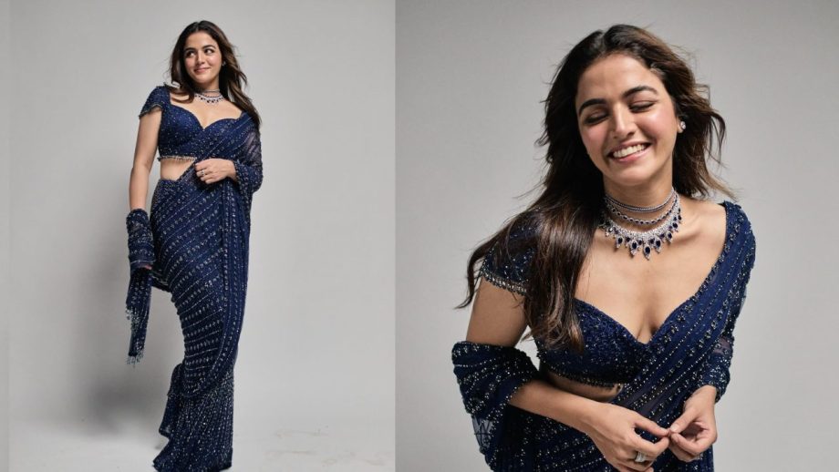 Wamiqa Gabbi Amps Up Oomph Factor In Sheer Beaded Saree, See Here 869099