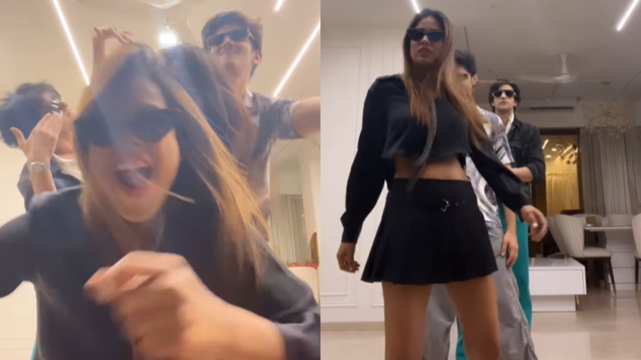 Watch: Nia Sharma Goes Crazy With Friends Rohan Mehra And Others 870793