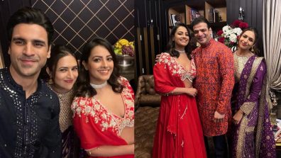 Yeh Hai Mohabbatein Actors Divyanka Tripathi, Karan Patel and Anita Hassanandani Pose Big With Smiles; Check Here