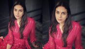 Aditi Rao Hydari is beauty personified in pink wrap tunic top and palazzo pant