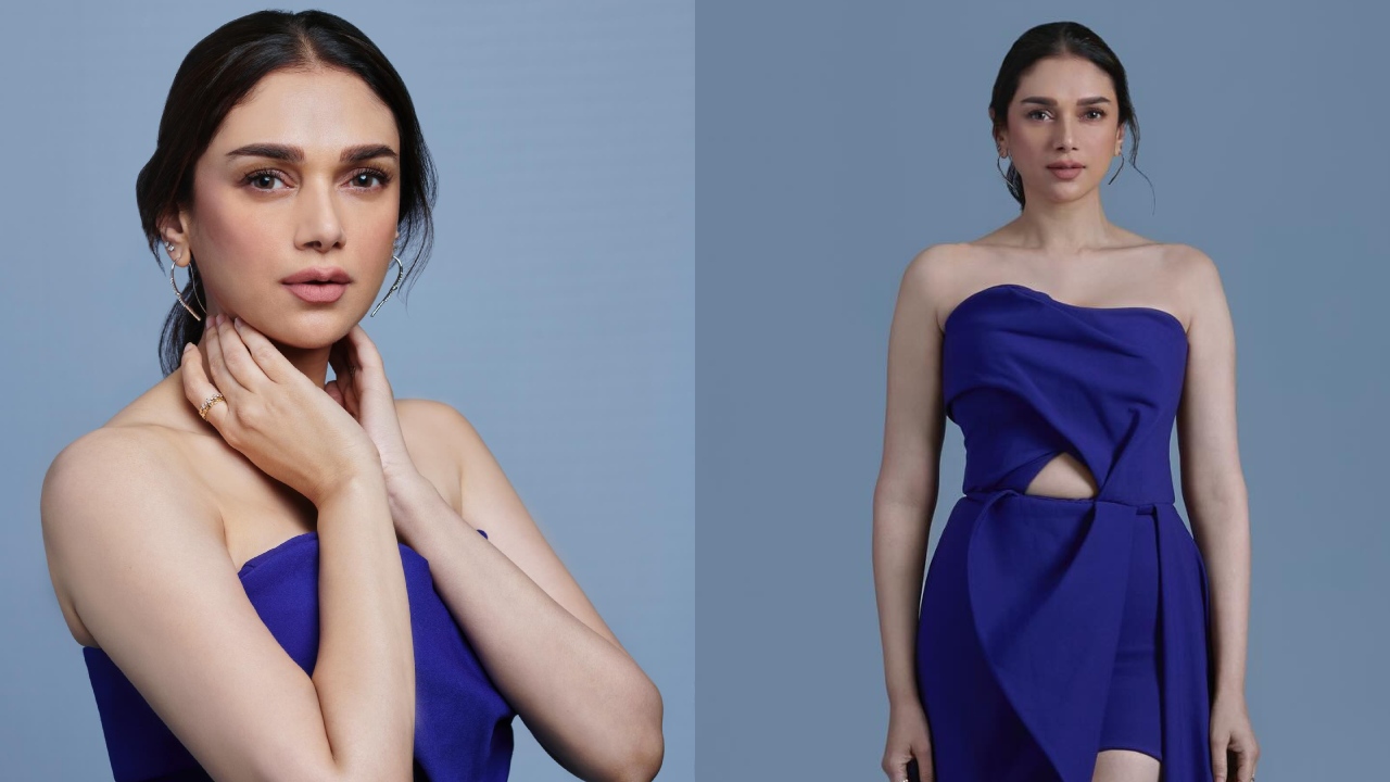 Aditi Rao Hydari shines in blue cutout gown dress, see photos 874049