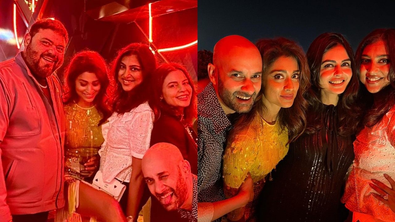 All Smiles! Inside Shriya Saran’s Hyderabad night out with friends [Photos] 875252