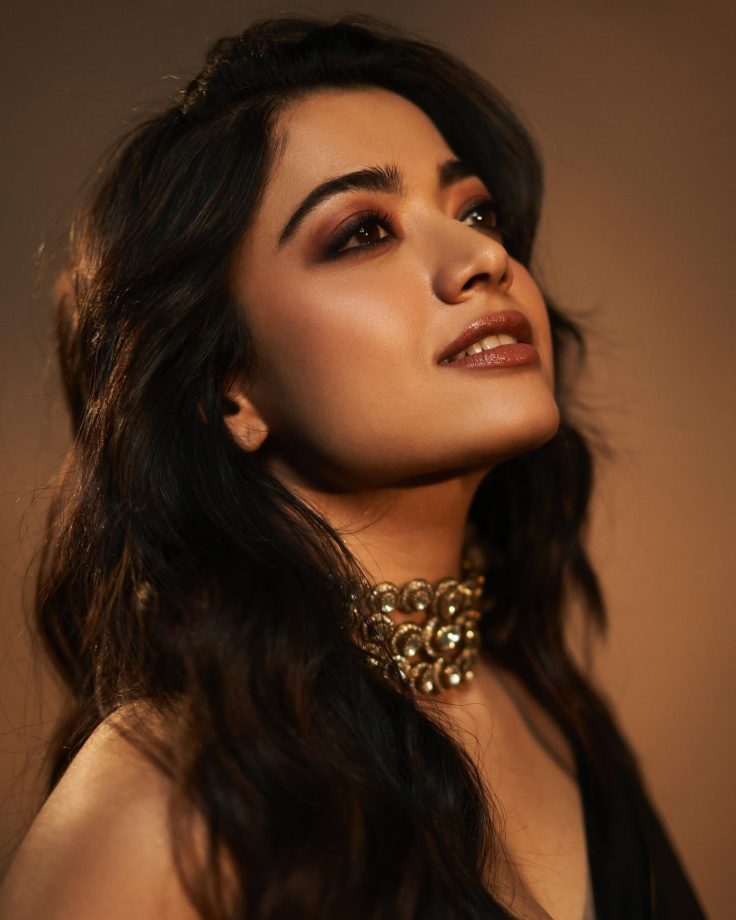 Animal Actress Rashmika Mandanna's Simple Saree Collections Are No Miss, Check Out 873070