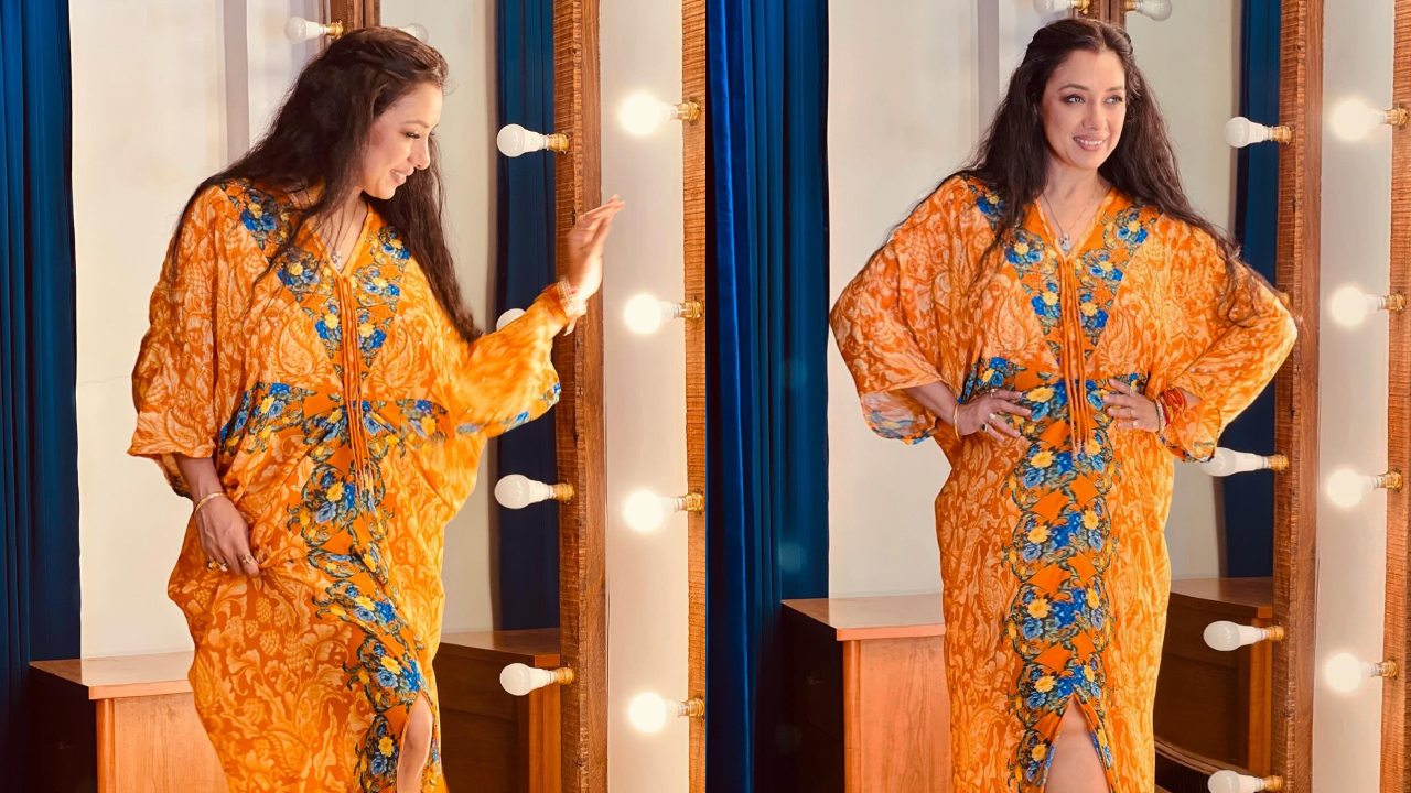Anupamaa actress Rupali Ganguly goes quirky in orange Kaftan worth Rs 29000 873801