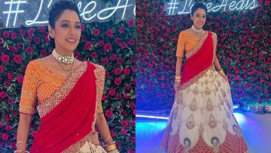 Anupamaa actress Rupali Ganguly is regal personified in embellished lehenga saree