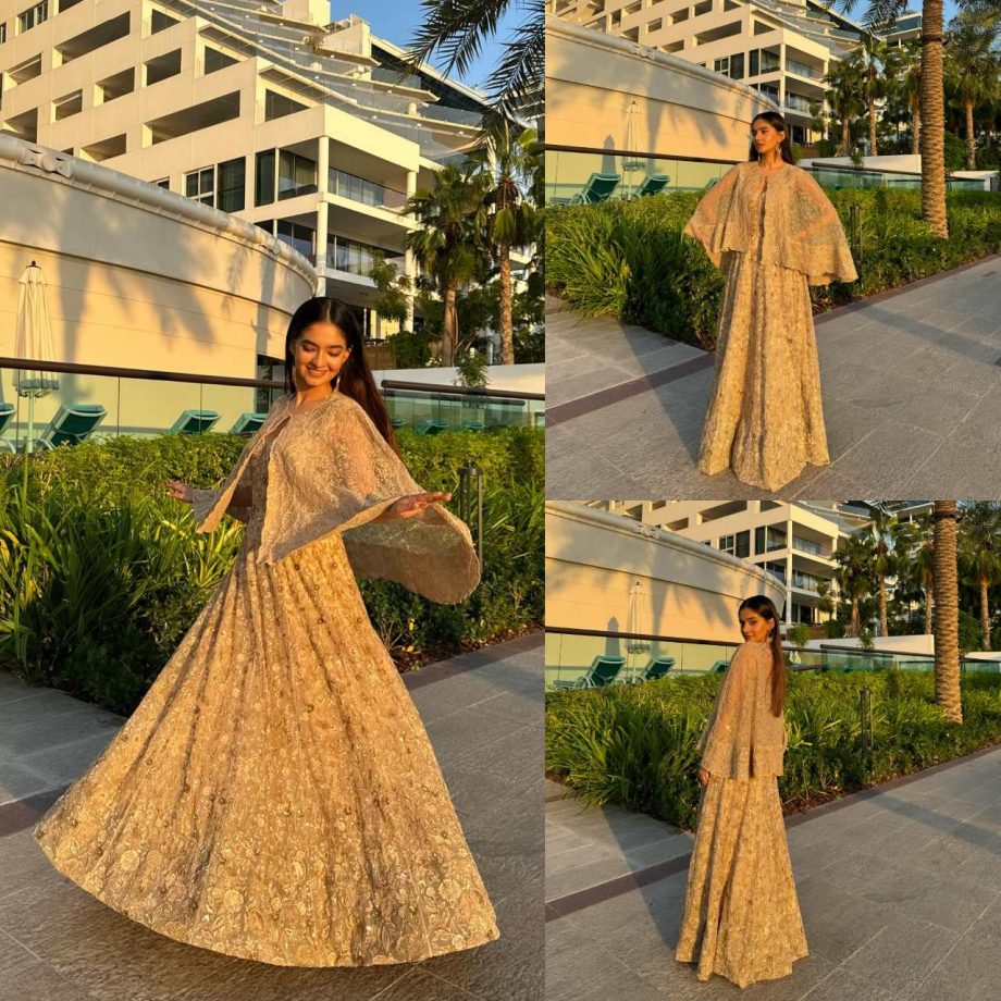 Anushka Sen flaunts her sunkissed glow in intricate embroidered ethnic gown [Photos] 871950