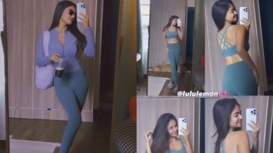 Anushka Sen Flaunts Hourglass Figure Post Workout, See Here