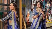 Ashi Singh Serves Princess Vibes In Blue Lehenga With Beautiful Jewelleries