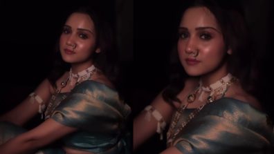 Ashi Singh’s Kanjivaram Silk Saree Look With Motif Jewelleries Embodies Modern Style, Watch