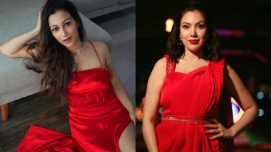 Christmas Wardrobe Essentials: Munmun Dutta and Sunayana Fozdar’s sultry red ensembles are your must picks