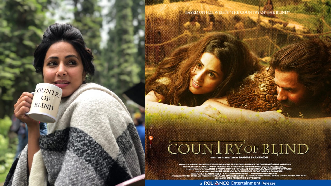 “Country of Blind” at the Oscars, Hina Khan says,