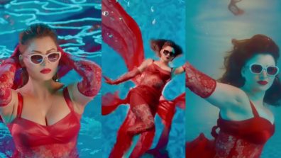 Curvaceous Beauty! Urvashi Rautela ups sass quotient in bold red swimsuit