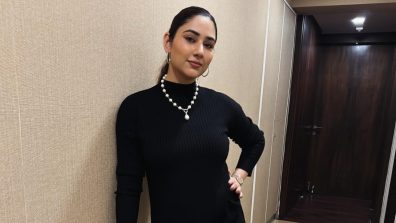 Disha Parmar ups boss quotient in black co ord set, see photos