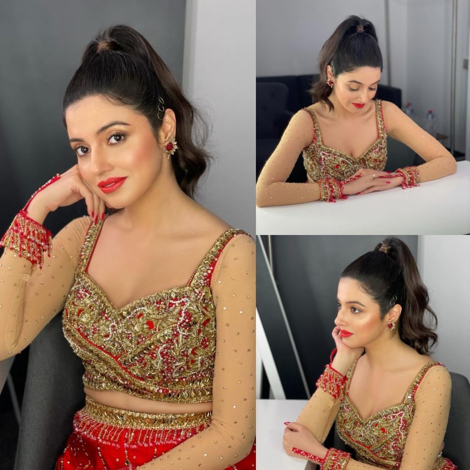 Divya Khosla Kumar Shines Like Star In Embellished Bralette And Palazzo, See Here 875350