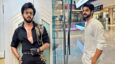 Dreamboats: Dheeraj Dhoopar decks up in iconic ‘Jawan’ suit, Karan Wahi keeps it casual