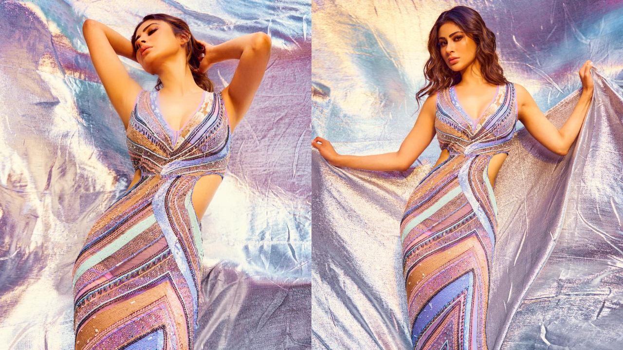 Elevate your cocktail glam like Mouni Roy in vibrant cutout bodycon dress [Photos] 872547