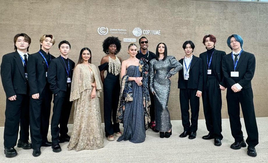 For the first time ever, an Indian on global stage: Anushka Sen dazzles, sings at the global stage of COP28 UAE, representing India globally & we are proud! 871880