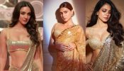 Glow In Gold Like Kiara Advani, Kriti Sanon And Malavika Mohanan In Golden Sarees