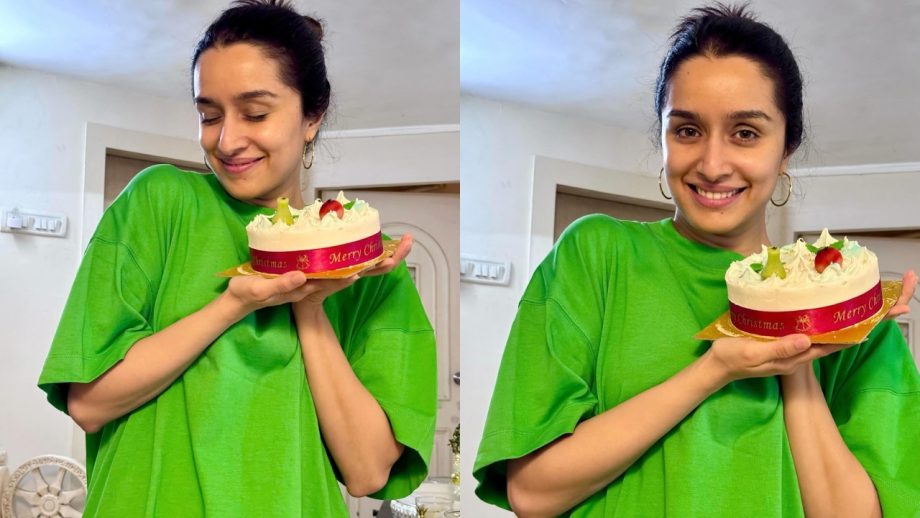 Happy Christmas: Shraddha Kapoor celebrates with delectable cheesecake 875390