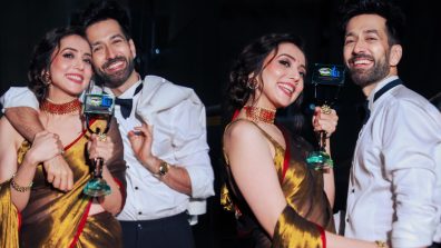 ITA Awards 2023: Nakul Mehta takes home best actor award again, celebrates with wife Jankee