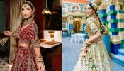 Jasmin Bhasin aces bridal aesthetics in intricate lehenga cholis, check out