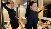 Jasmin Bhasin goes bold in black co ord set, see photos