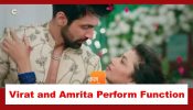 Kaise Mujhe Tum Mil Gaye Spoiler: Virat and Amrita perform the Kudmai function of Nimmi
