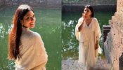 Malavika Mohanan Spreads Her Ethereal Magic In White Salwar Suit