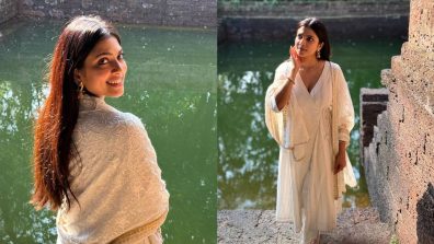 Malavika Mohanan Spreads Her Ethereal Magic In White Salwar Suit